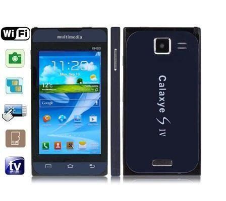 Celular Mp80 S4 I9400 Wi-fi Tv 2 Chips Java + Tv + Brinde